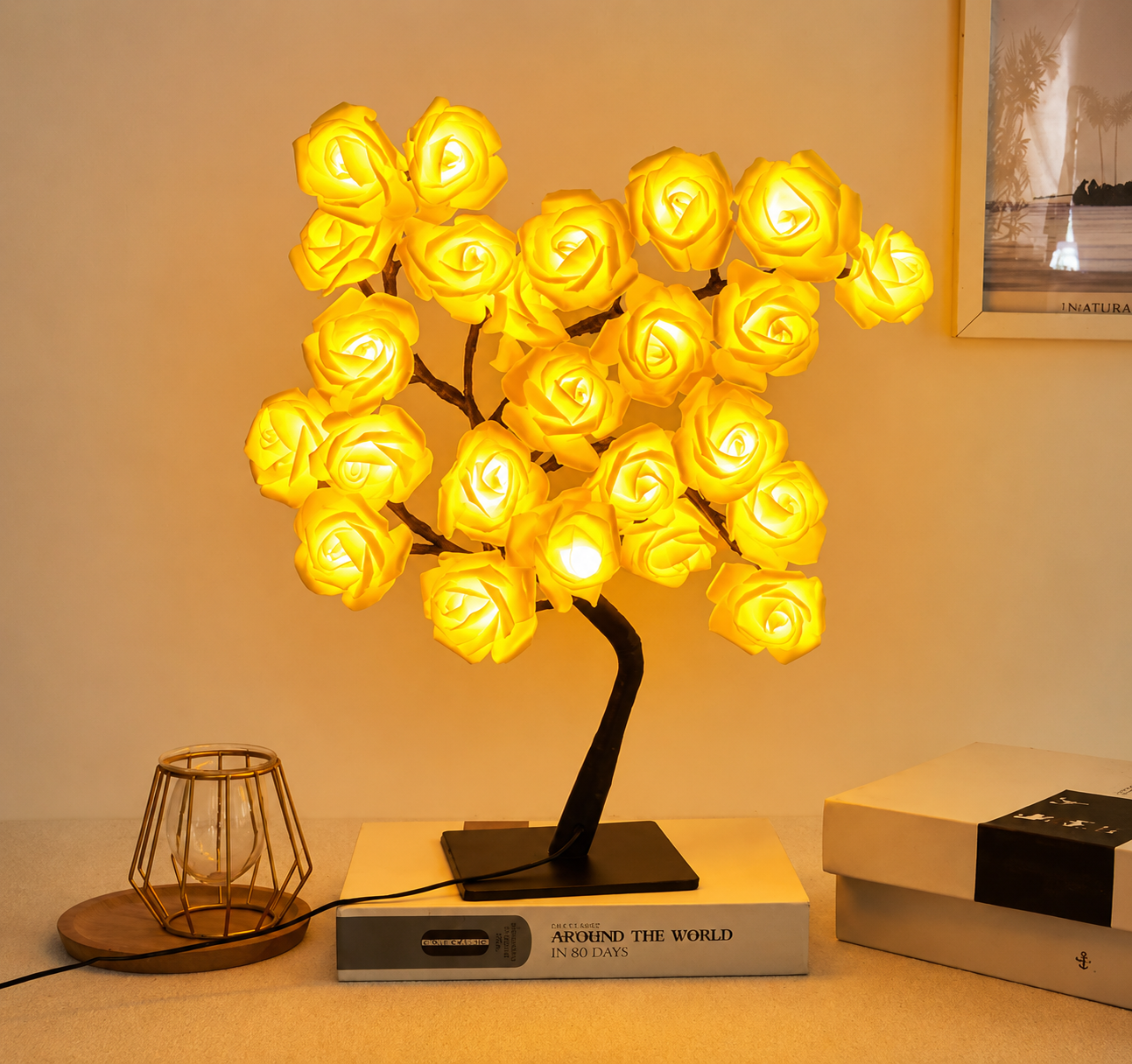 Lampe de chevet arbre