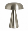 Lampe de chevet champignon dorée