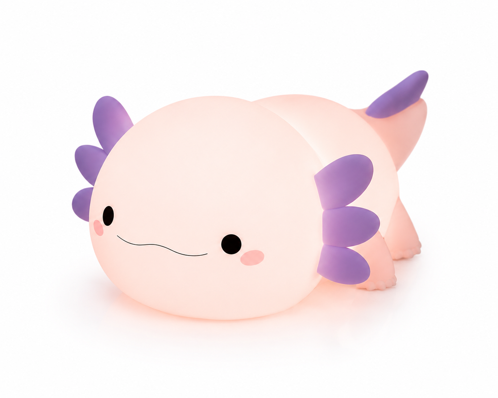 Lampe de chevet axolotl