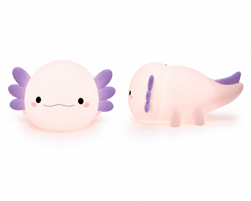Lampe de chevet axolotl