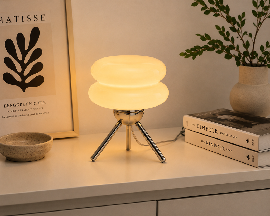 Lampe de chevet minimaliste sur pied