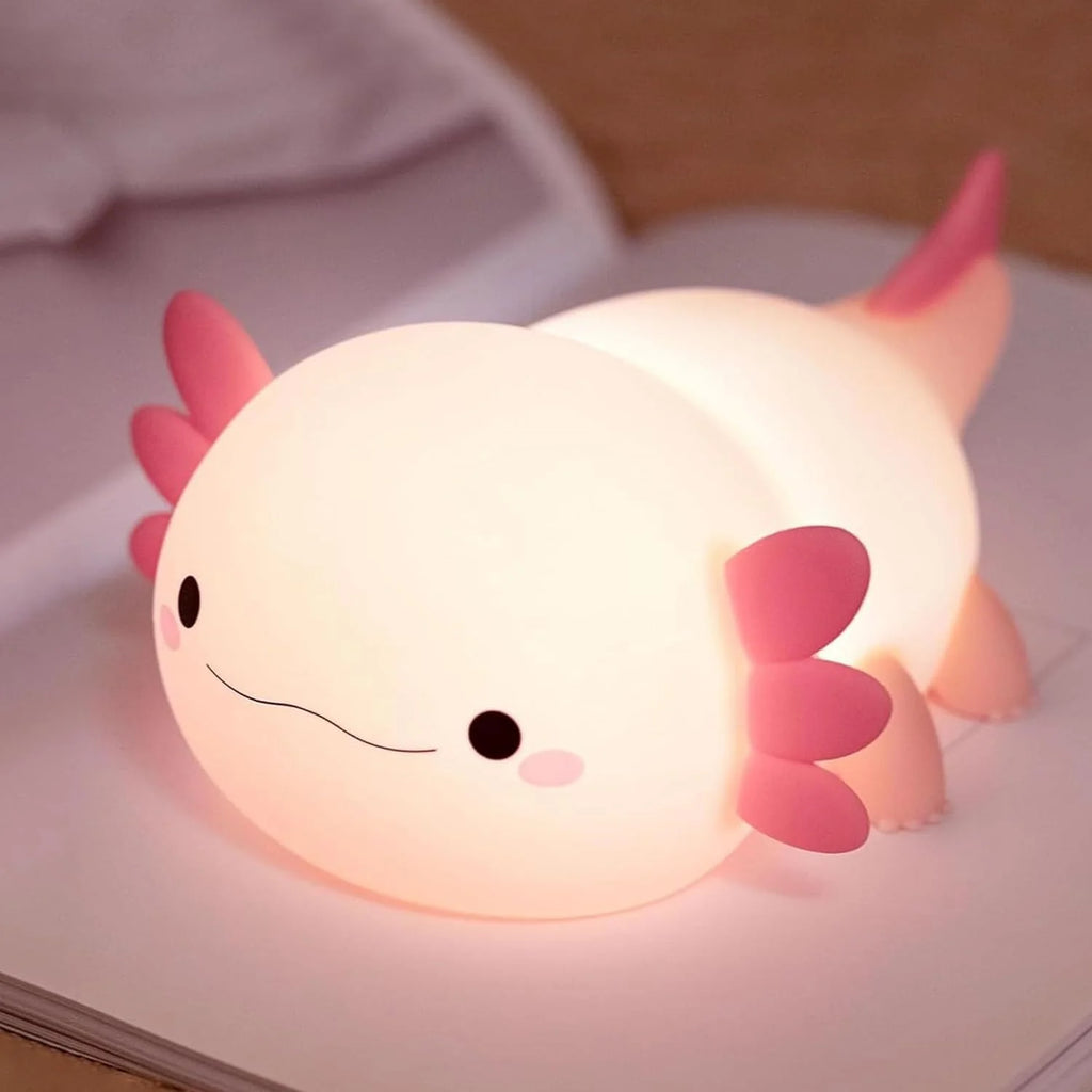 Lampe de chevet axolotl